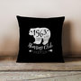 Voir la diapositive 2 : HOME MANIA Housse de coussin en velours ours Forest