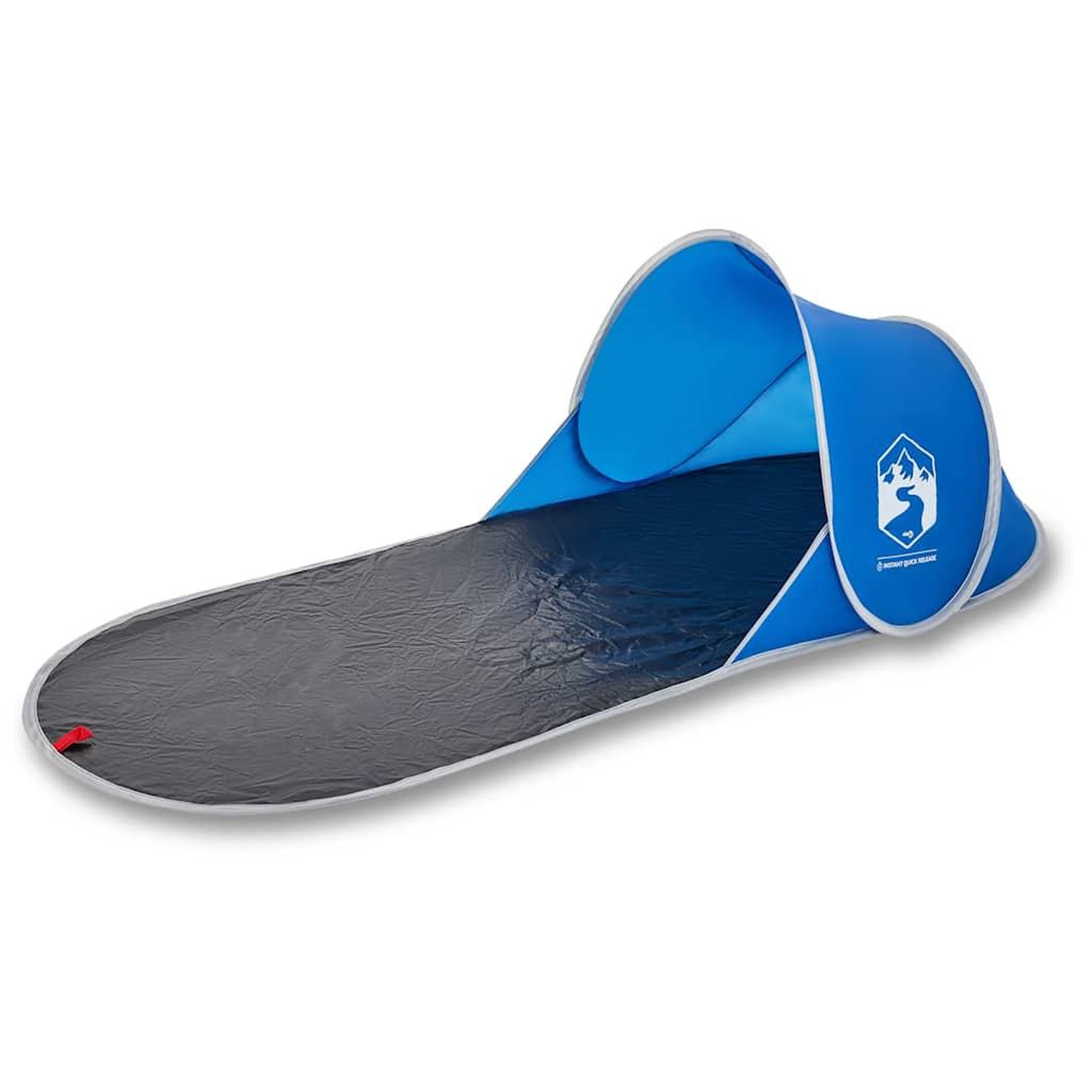 Voir la diapositive 2 : VIDAXL Tente de plage bleu azure escamotable impermeable