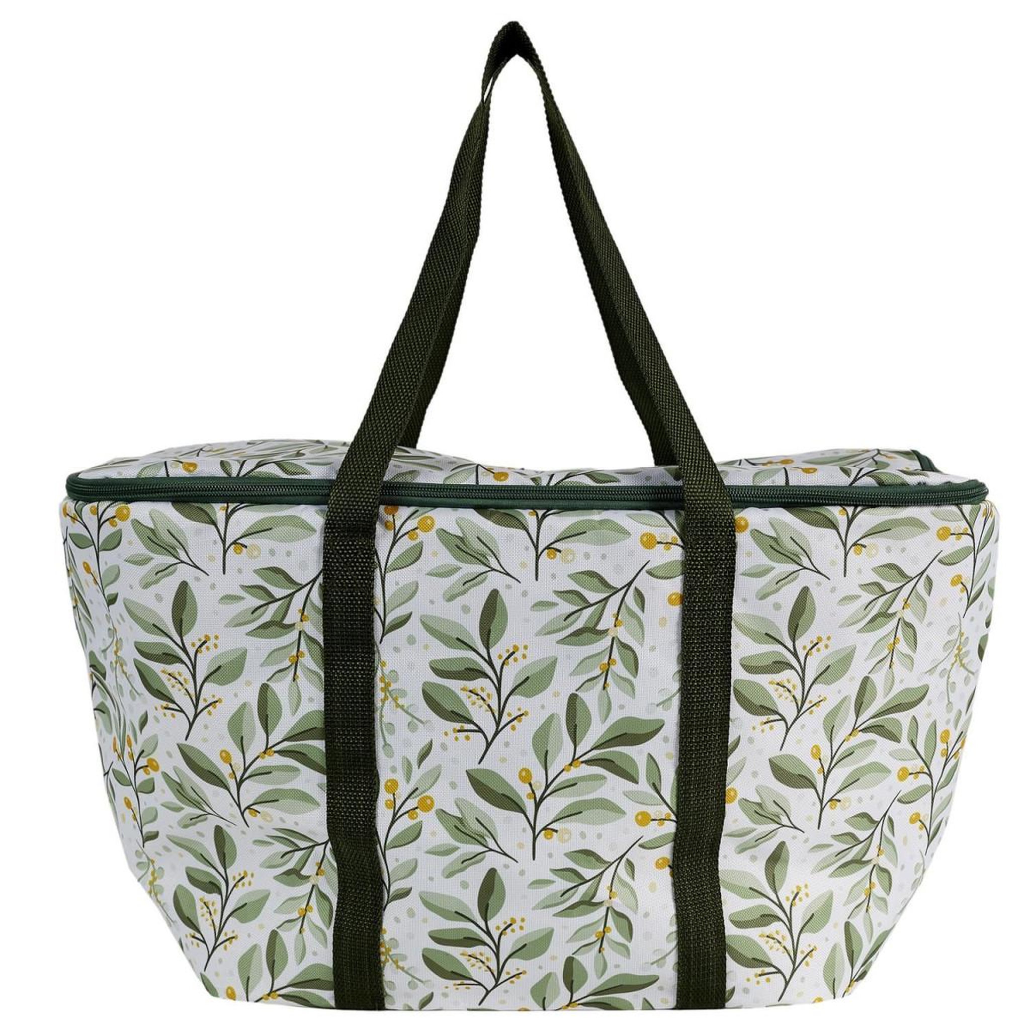 Voir la diapositive 2 : COOK CONCEPT Panier Fraîcheur  Pique-Nique  41L Blanc & Vert