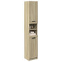 Voir la diapositive 3 : VIDAXL Armoire salle de bain chene sonoma 32x34x188,5 cm
