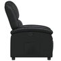 Voir la diapositive 4 : VIDAXL Fauteuil inclinable Noir Similicuir