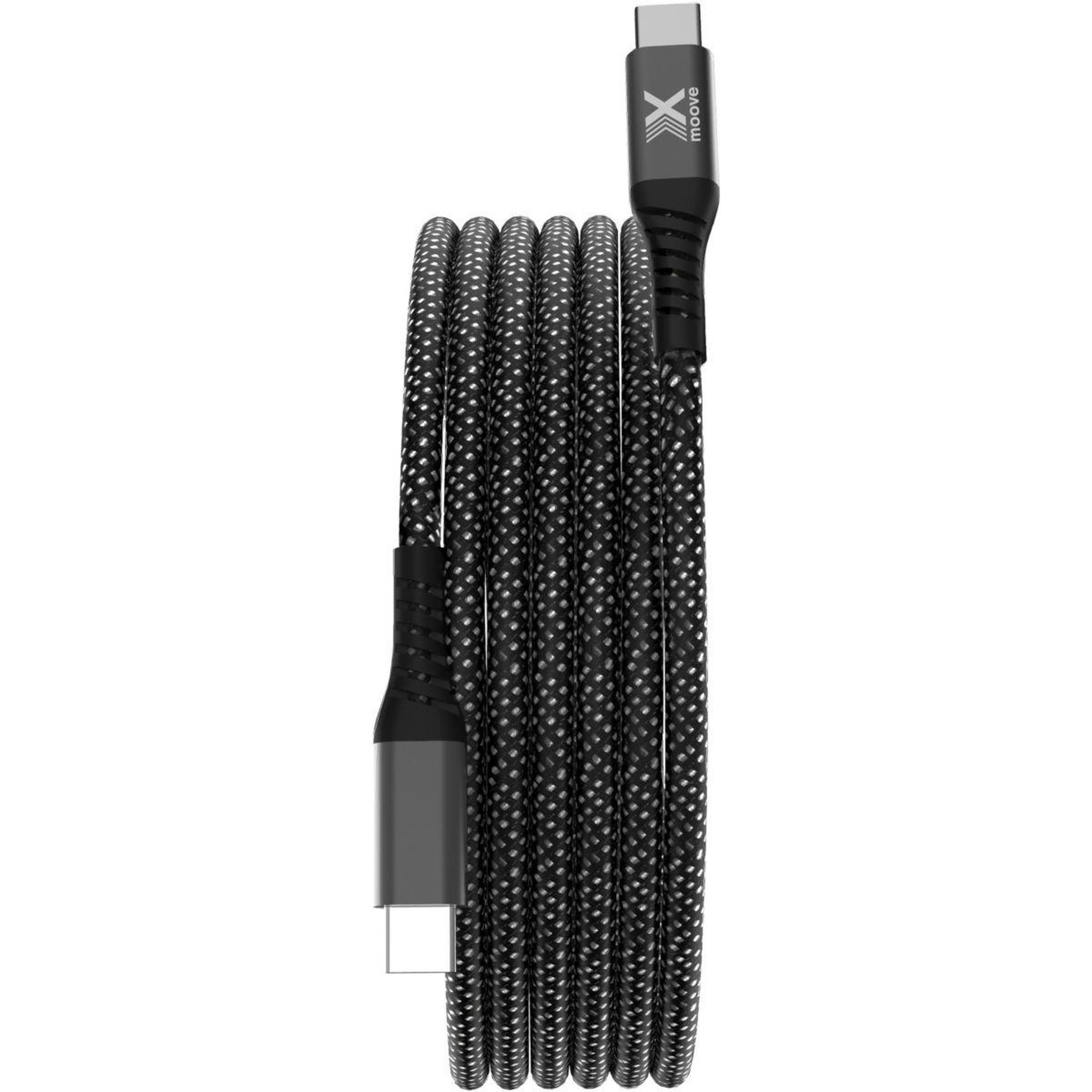 Voir la diapositive 3 : X-moove Câble de charge 100W PowerDelivery matériaux recyclés