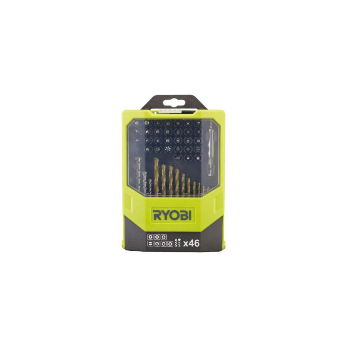 Ryobi Coffret RYOBI 46 accessoires mixtes RAK46MIX
