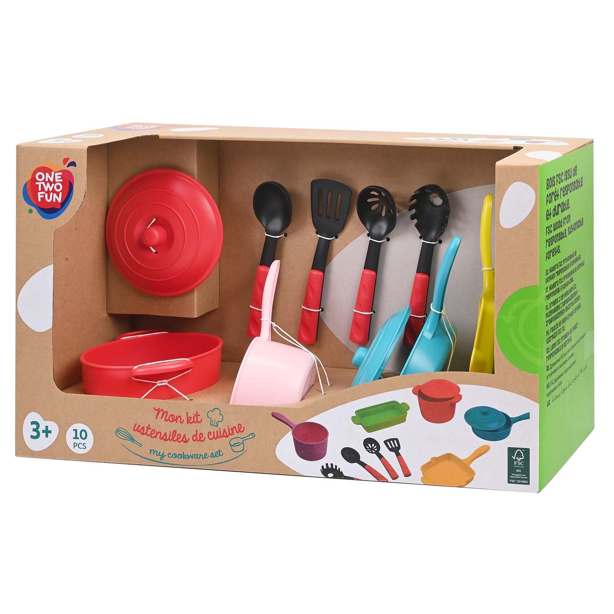 Voir la diapositive 2 : One Two Fun OTF MON SET DE CUISINE RSE