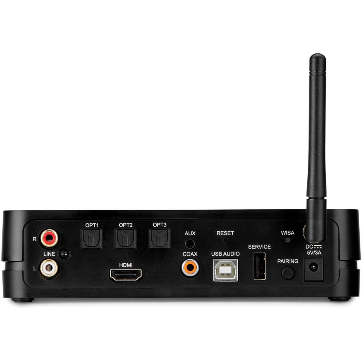 Triangle Enceinte bibliothèque active Capella Nébuleuse Brune