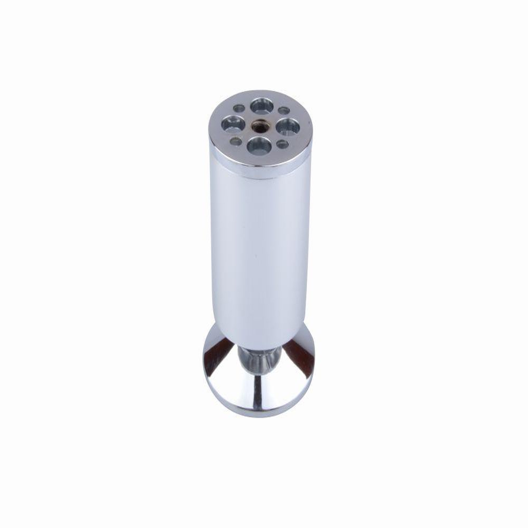 CENTRALE BRICO Pied de meuble fa003 100 mm réglable chrome mat/brillant