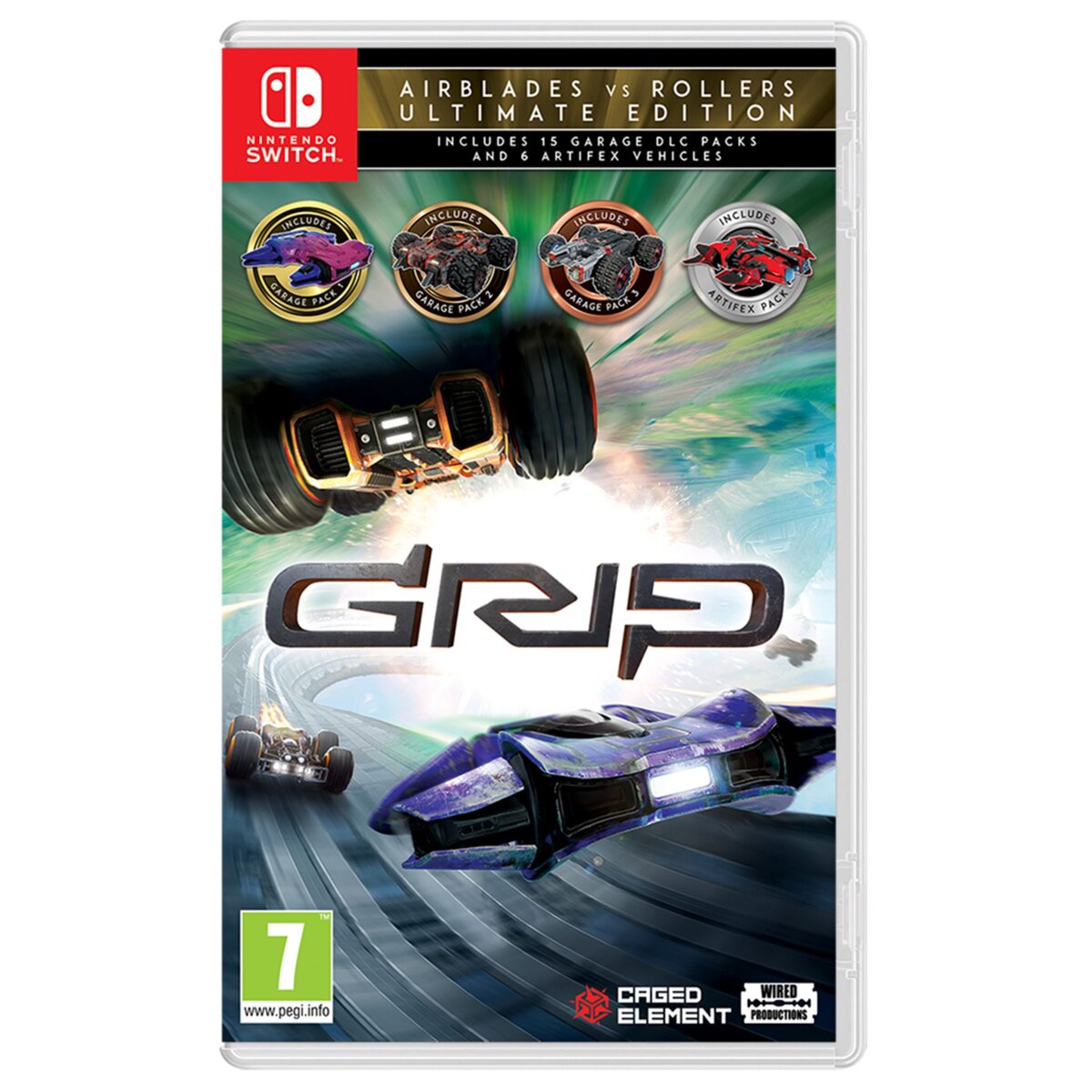 JUST FOR GAMES GRIP Airblades vs Rollers Ultimate Edition Nintendo Switch