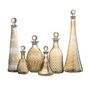 Voir la diapositive 3 : Paris Prix Carafe en Verre Tiges  Anastasia  42cm Greige