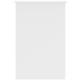 Voir la diapositive 5 : VIDAXL Bureau Blanc 100 x 50 x 76 cm Bois d'ingenierie