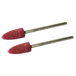 MAXICRAFT 2 meules oxyde d'alumine ogive Ø 10 mm