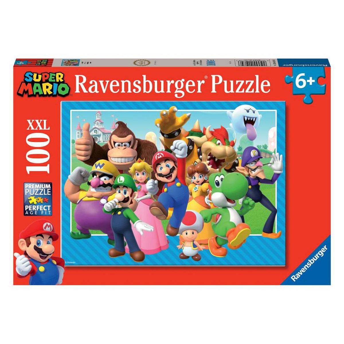 RAVENSBURGER Puzzle 100 p XXL - Let s a go  - Super Mario