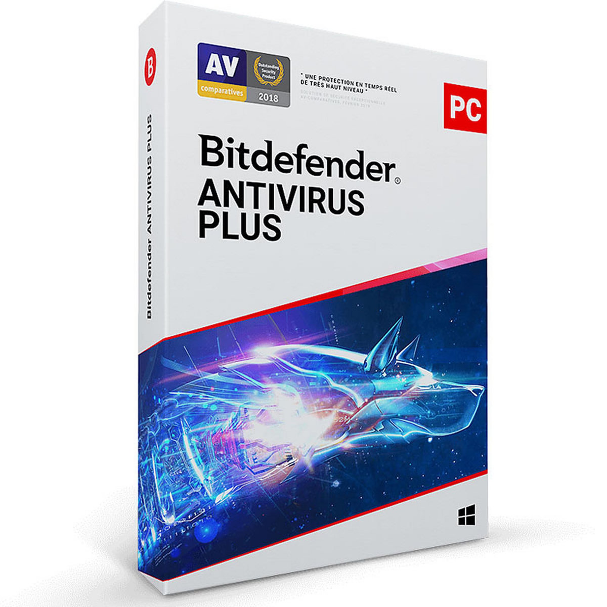 Bitdefender Antivirus Plus 2020 2 ans 3 PC