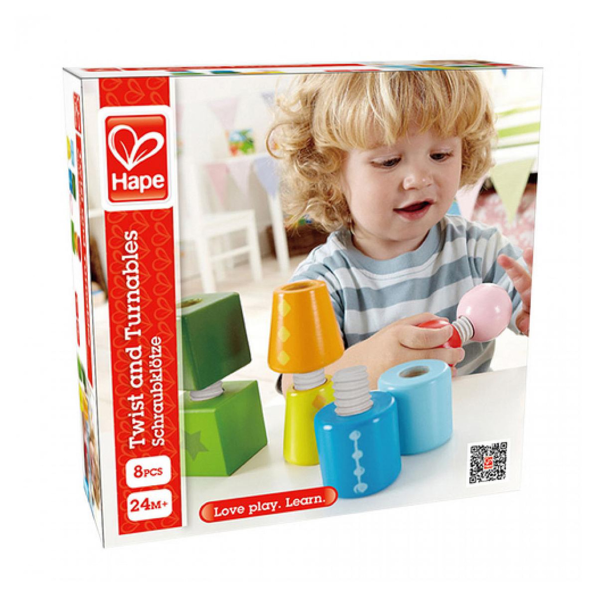Voir la diapositive 3 : Hape jouet moteur Tourne et visse