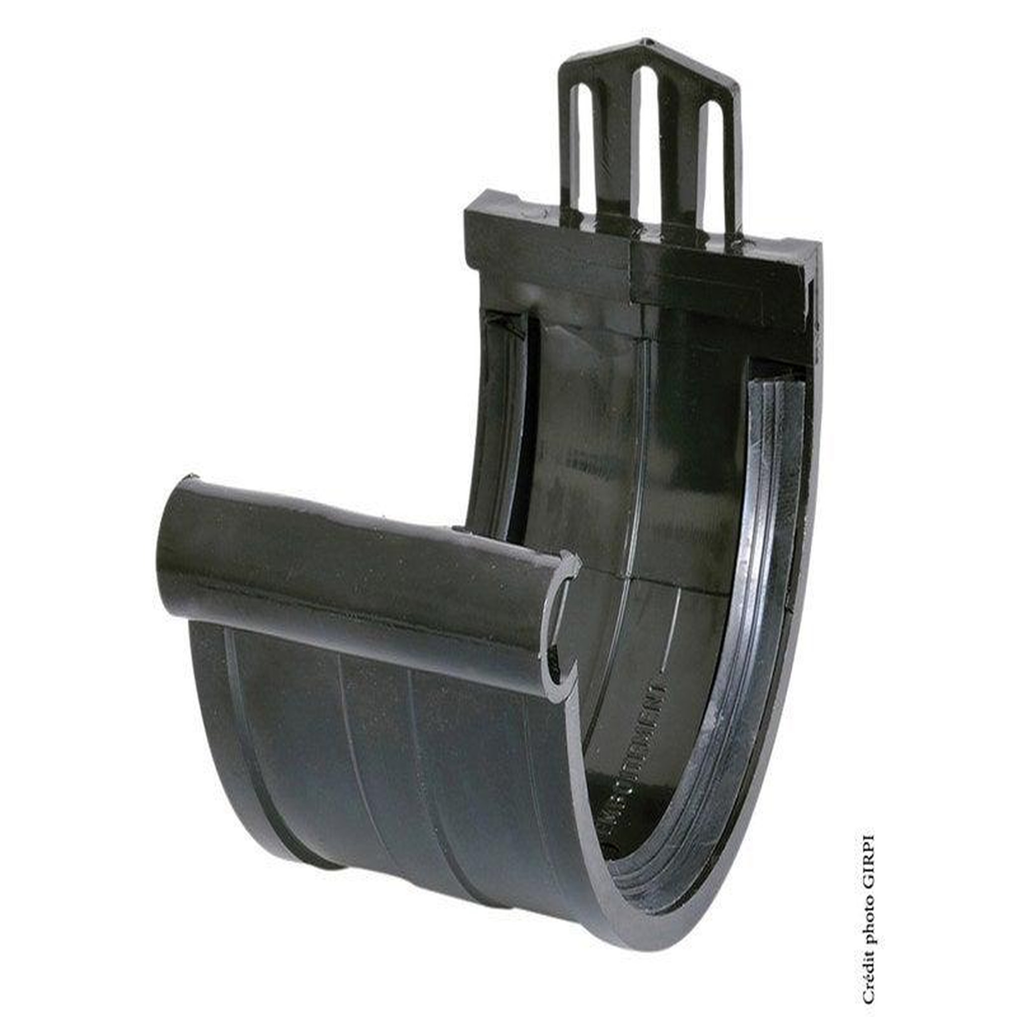 GIRPI Jonction à joint pvc ardoise GIRPI, Dév.16 cm Diam.50 mm