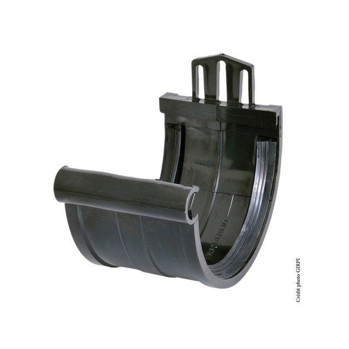 GIRPI Jonction à joint pvc ardoise GIRPI, Dév.16 cm Diam.50 mm