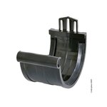 GIRPI Jonction à joint pvc ardoise GIRPI, Dév.16 cm Diam.50 mm