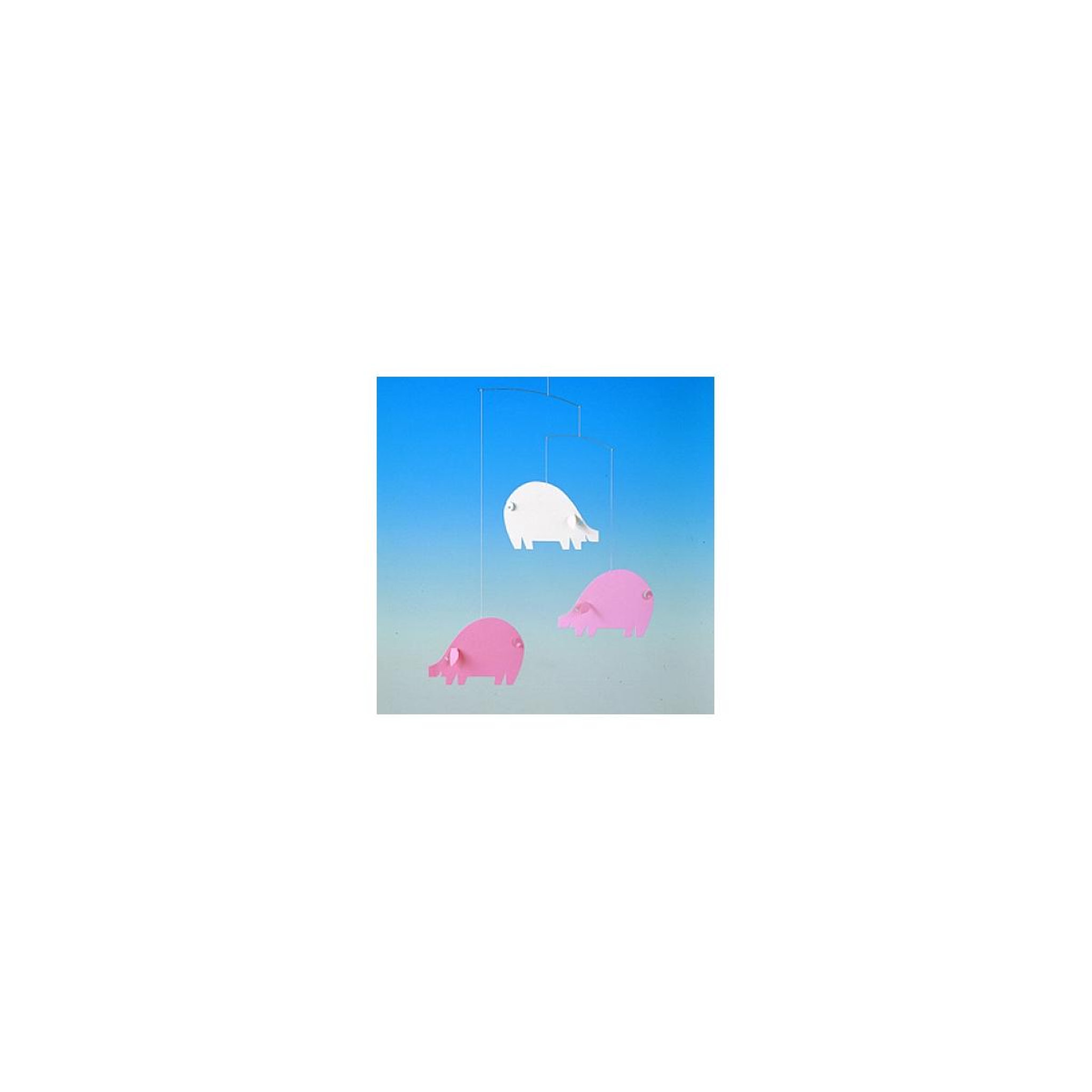 Voir la diapositive 2 : Flensted 3 cochons contents roses