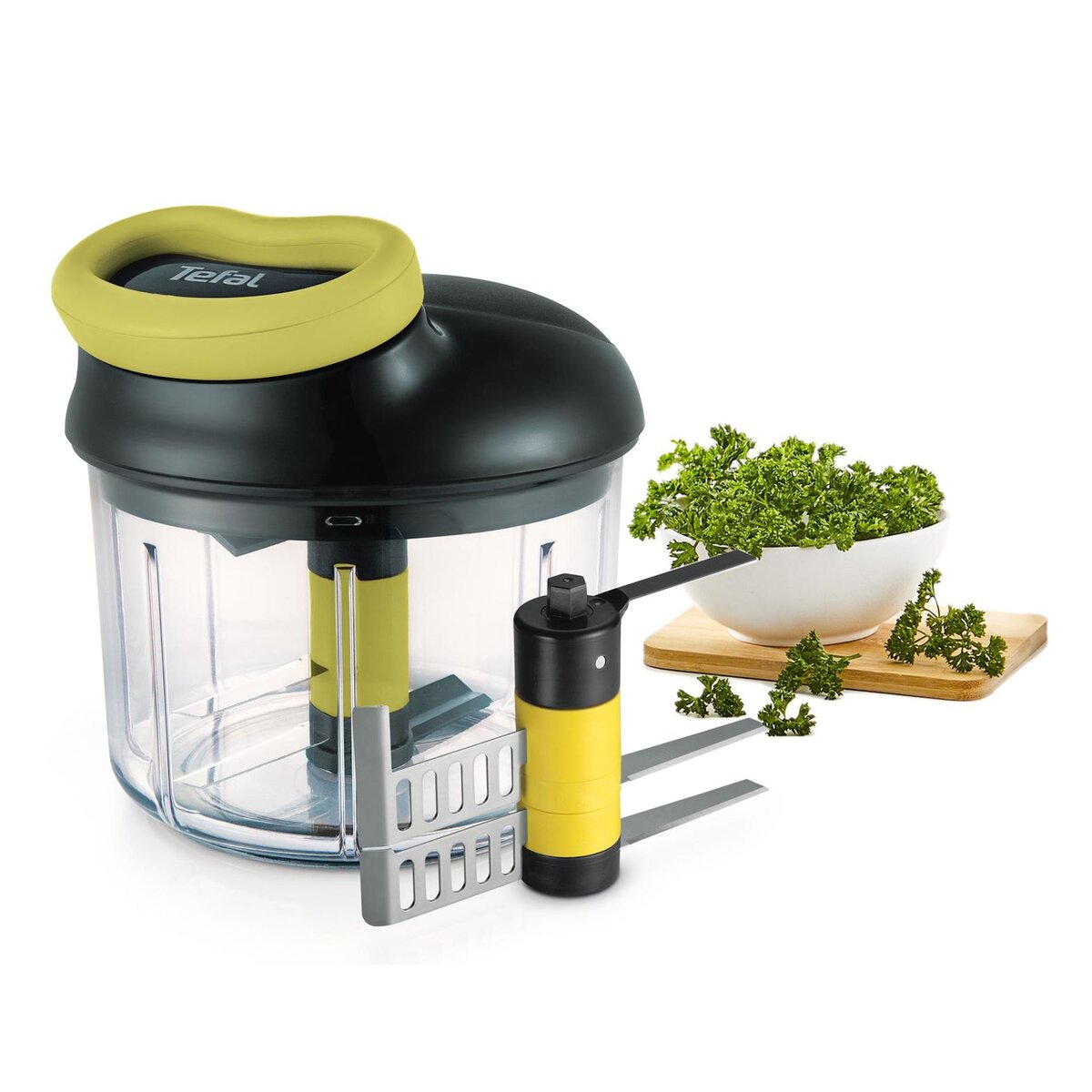 TEFAL Hachoir manuel 5 secondes 900 ml lame purée