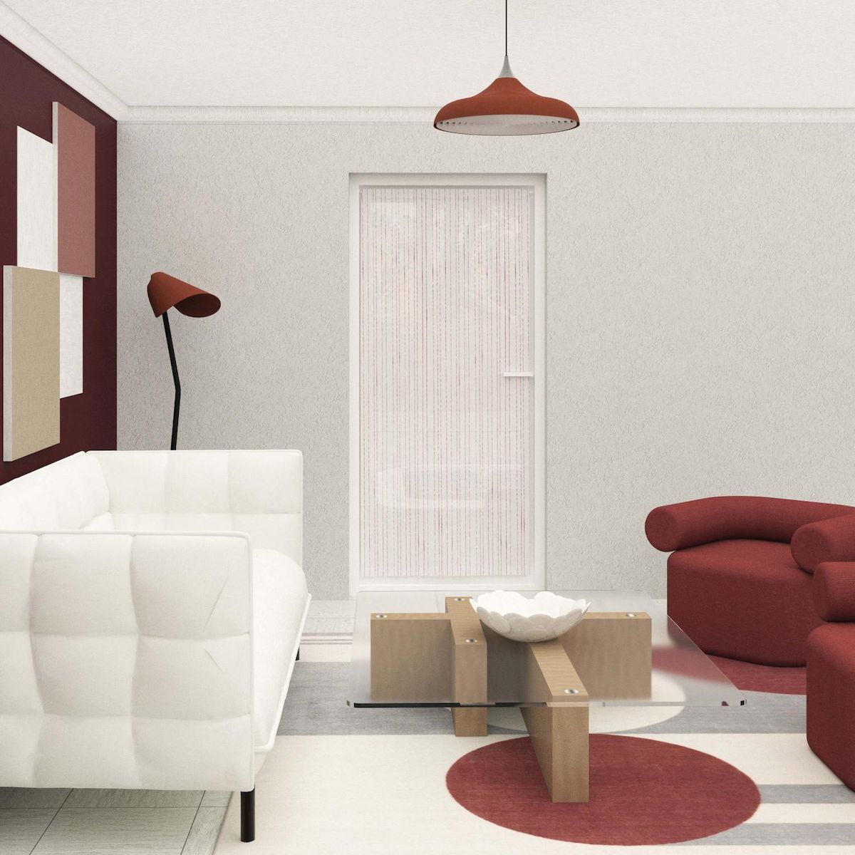 SOLEIL D'OCRE Voilage porte-fenêtre CHARLIE, par Soleil d'Ocre