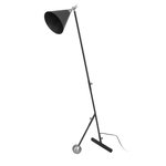 Paris Prix Lampadaire Industriel  Celeste  148cm Noir & Argent