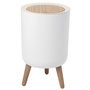 Voir la diapositive 1 : Kitchen move Poubelle 7l blanc/bois - bat-979699-002