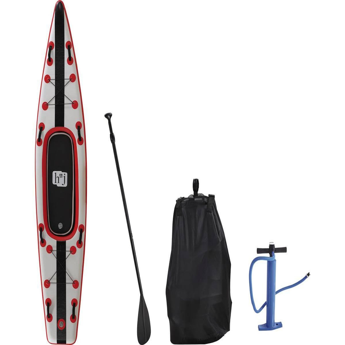 Habitat et Jardin Paddle  Sup wave K1  - 365 x 76 x 15 cm - Rouge