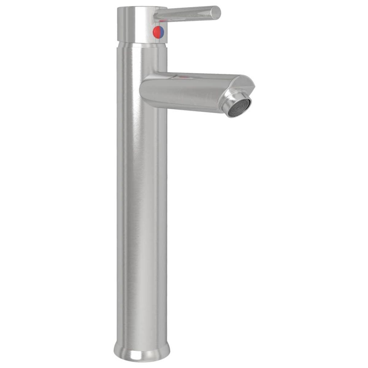 VIDAXL Mitigeur de salle de bain Nickel 12x30 cm