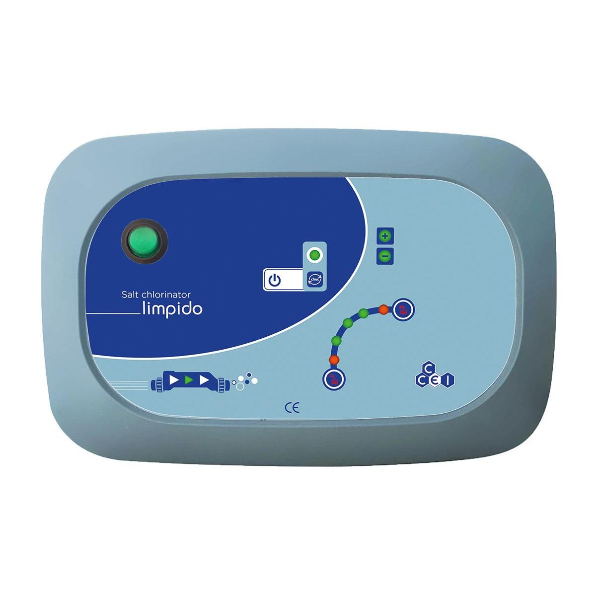 Ccei Electrolyseur au sel Limpido 100 pour piscine 61 à 100 m³ - CCEI