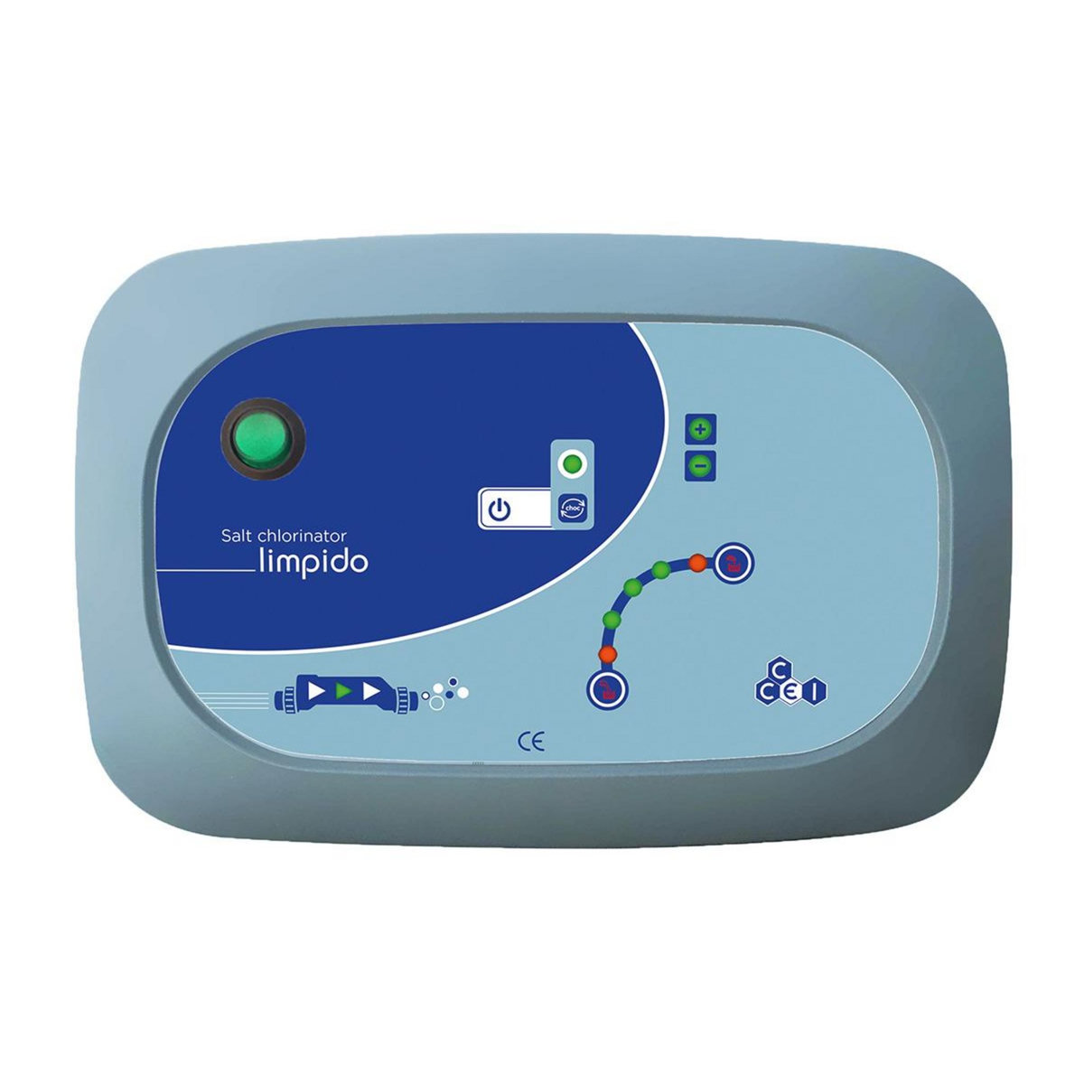 Ccei Electrolyseur au sel Limpido 100 pour piscine 61 à 100 m³ - CCEI