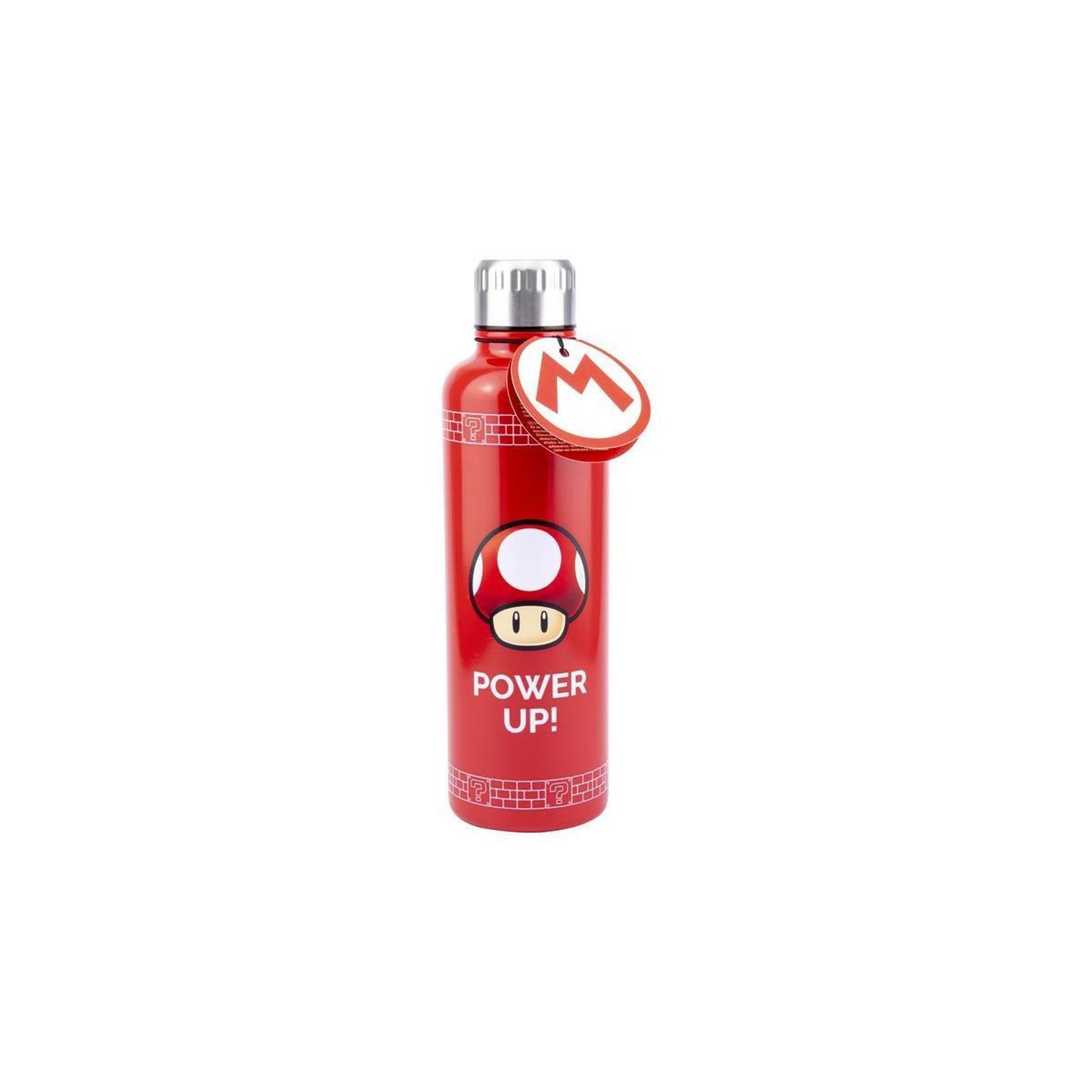 Paladone Paladone PP5807NN gourde Utilisation quotidienne 500 ml Acier inoxydable Noir, Rouge, Blanc