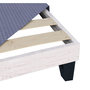 Voir la diapositive 6 : OLYMPE LITERIE OLYMPE LITERIE | Sommier en bois TAPISSIER KIT | Coloris Gris ciment | Livré en kit