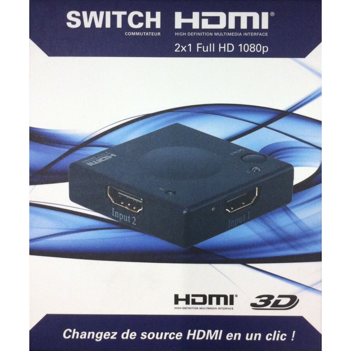 Switch HDMI 2X1 Full HD 1080p
