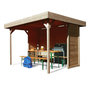 Voir la diapositive 1 : Solid Kiosque en bois  Regensburg  - 6 m² - 3.44 x 2.59 x 2.23 m - 19 mm
