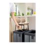 Voir la diapositive 6 : CURVER Poubelle de tri - VERTO - CURVER - 54 L - Gris perle