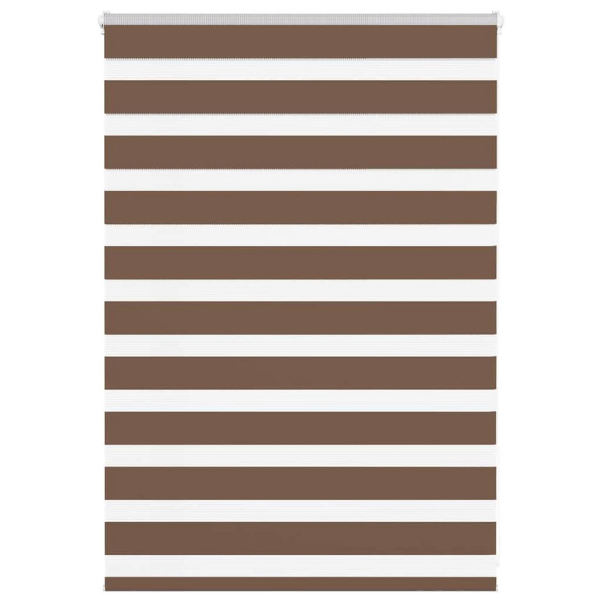 VIDAXL Store zebre marron 110x100cm largeur du tissu 105,9cm polyester