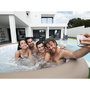 Voir la diapositive 3 : BESTWAY Spa gonflable Lay-Z-Spa Palma carré Hydrojet Pro 5/7 places - Bestway