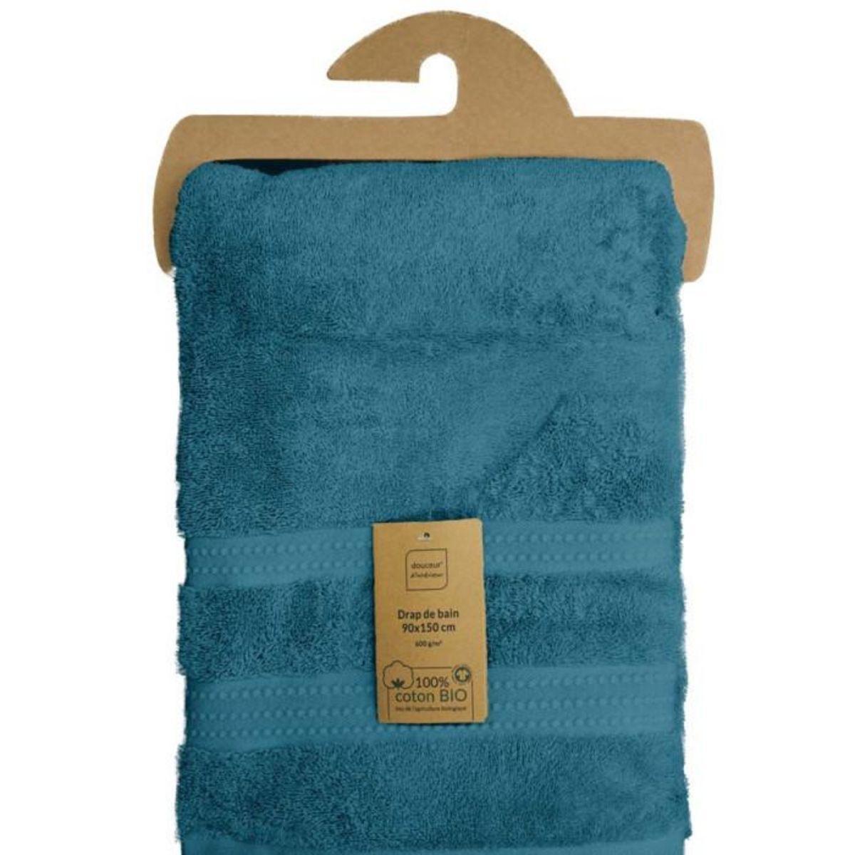 Paris Prix Drap de Bain  Excellence  90x150cm Bleu Orage