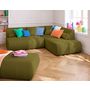 Voir la diapositive 2 : LISA DESIGN Onyx - pouf d'appoint - en tissu mailles 3d