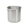 Voir la diapositive 1 : De buyer Marmite sans couvercle 28cm inox - 3507.28