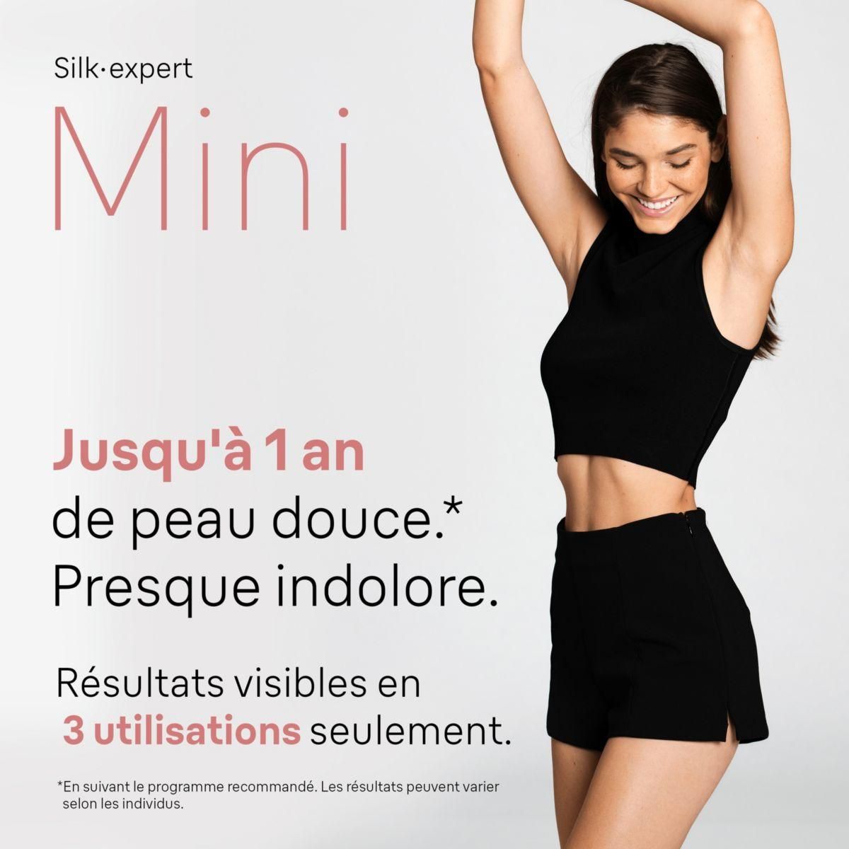 BRAUN Epilateur lumière pulsée Silk Expert Mini IPL PL1124