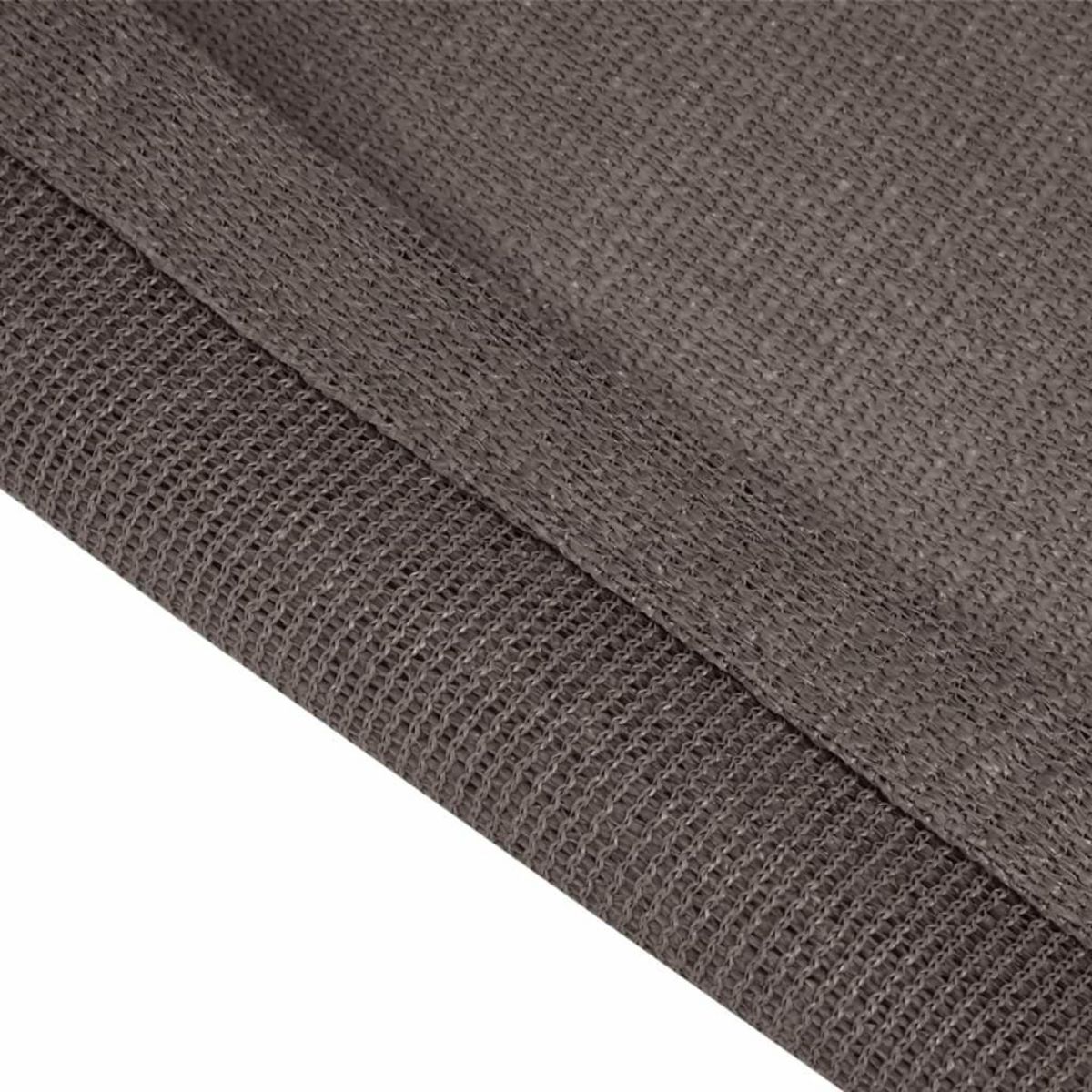 VIDAXL Tapis de tente 250 x 200 cm Anthracite