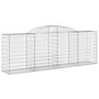 Voir la diapositive 3 : VIDAXL Paniers a gabions arques 20 pcs 300x50x100/120 cm fer galvanise