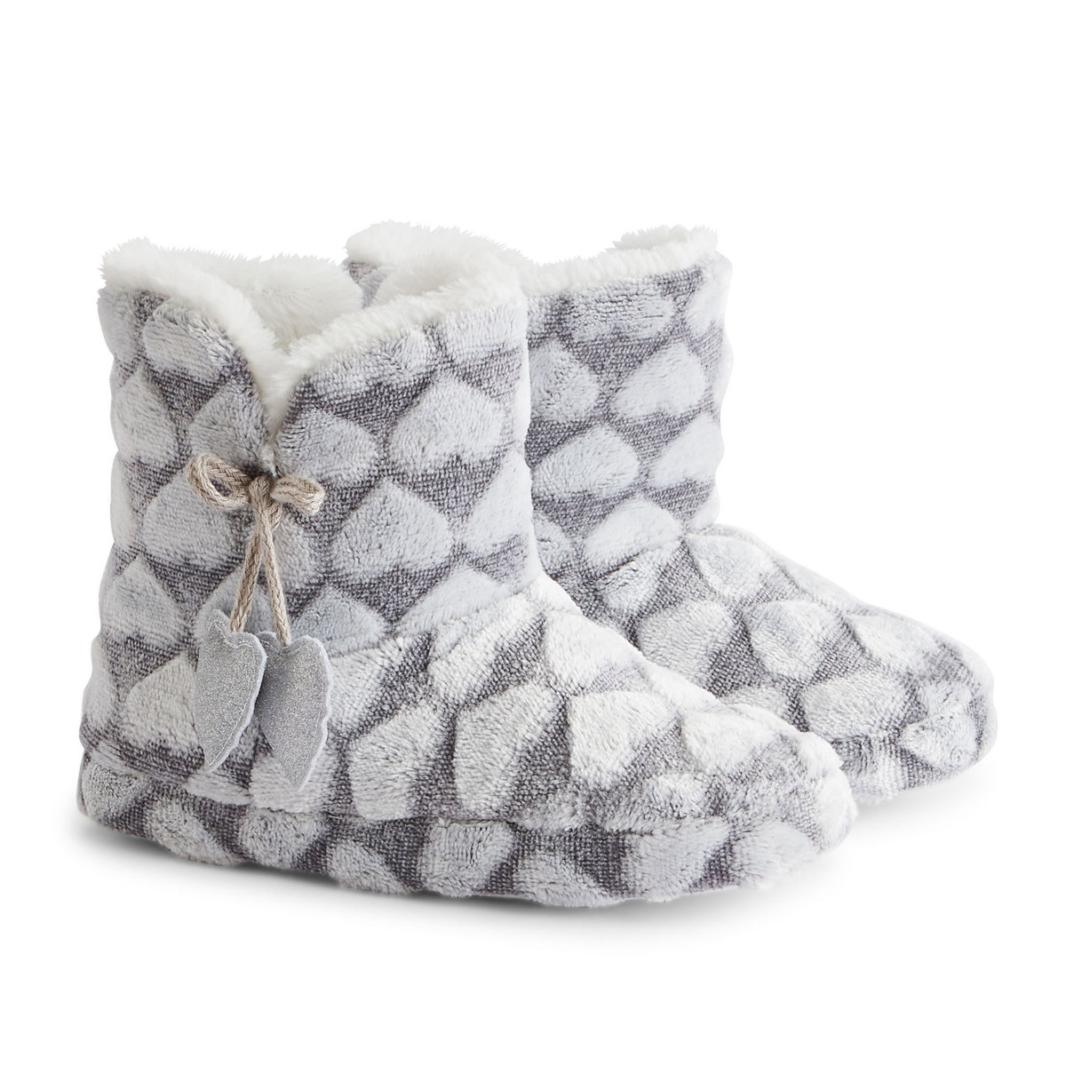 IN EXTENSO Chaussons coeurs fille