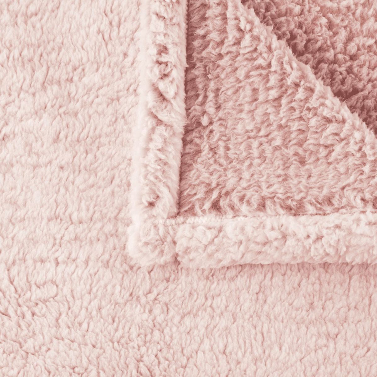 ACTUEL Plaid uni en polycoton recyclé 350g