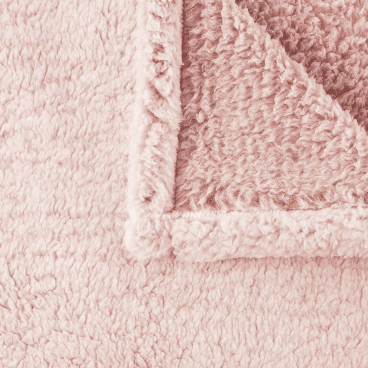 ACTUEL Plaid uni en polycoton recyclé 350g