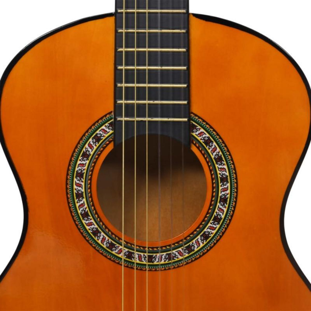 VIDAXL Guitare classique pour débutants et enfants 1 2 34 Tilleul
