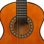 Voir la diapositive 5 : VIDAXL Guitare classique pour débutants et enfants 1 2 34 Tilleul