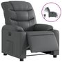 Voir la diapositive 2 : VIDAXL Fauteuil inclinable electrique Gris Similicuir
