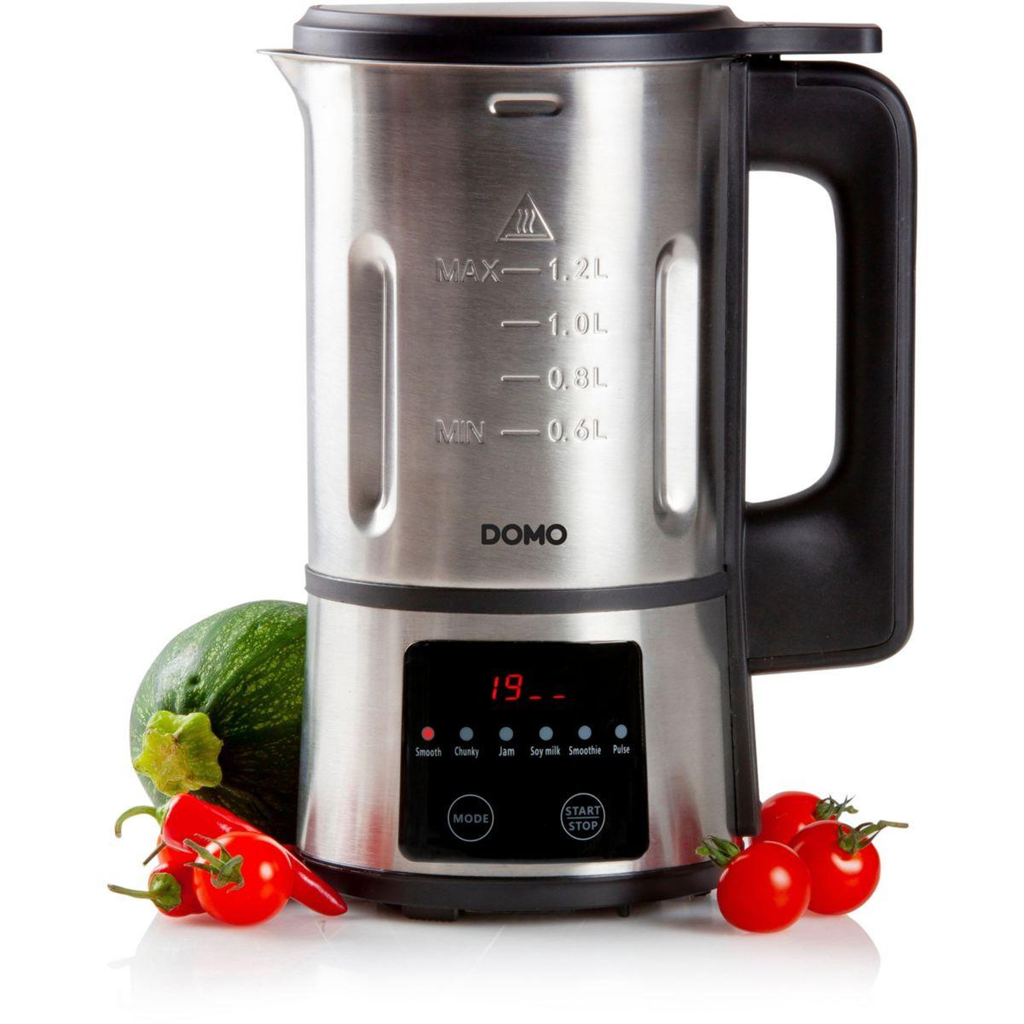 Voir la diapositive 2 : Domo Blender chauffant à soupe- My soupe express