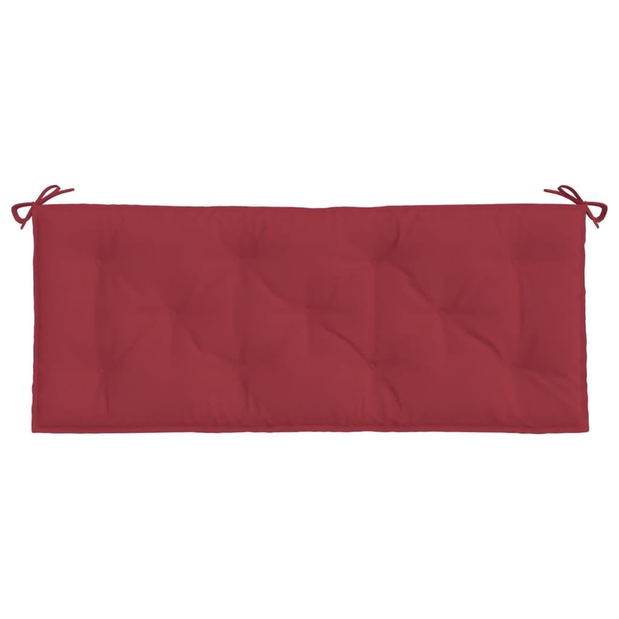 Voir la diapositive 5 : VIDAXL Coussins de banc de jardin lot de 2 rouge bordeaux tissu Oxford